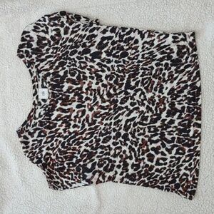 Leopard Print Cabi Top